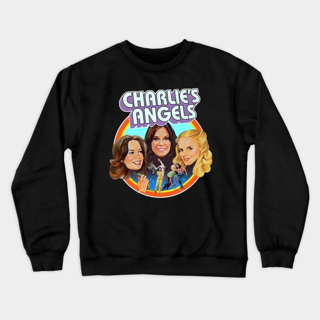 Charlies Angels Crewneck Sweatshirt by Trazzo